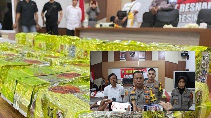 Selundupkan 33 Kg Sabu & 1.243 Pil Ekstasi dari Malaysia, Begini Wanita Asal Sulsel Kelabui Petugas