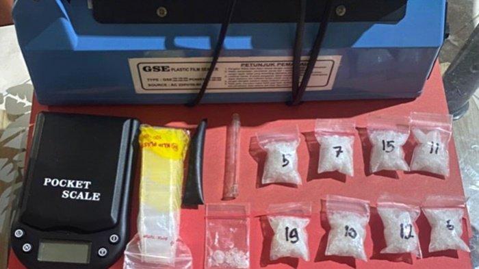 Tangkap 4 Pemuda di Kotabaru, Satresnarkoba Polres Kotabaru Sita 53 Paket Sabu
