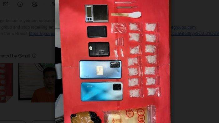 Warga Mahang HST Tak Berkutik Saat Disergap Petugas, Temukan 68 Gram Sabu dan Uang Puluhan Juta