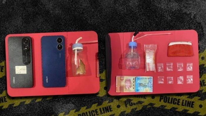 Ringkus 3 Pria di Sebulu Kukar Kalimantan Timur, Polisi Amankan Bandar Sabu dan Sita 8 Paket Sabu