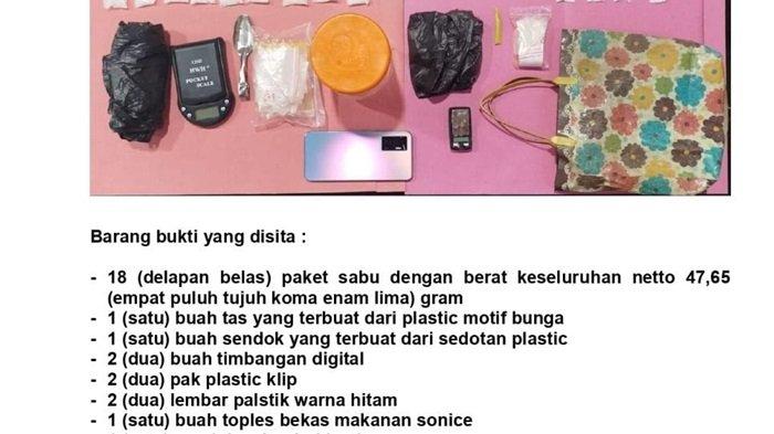 Ditemukan Peralatan Menakar Sabu, Pria Ini Ditangkap Anggota Satresnarkoba Polresta Banjarmasin