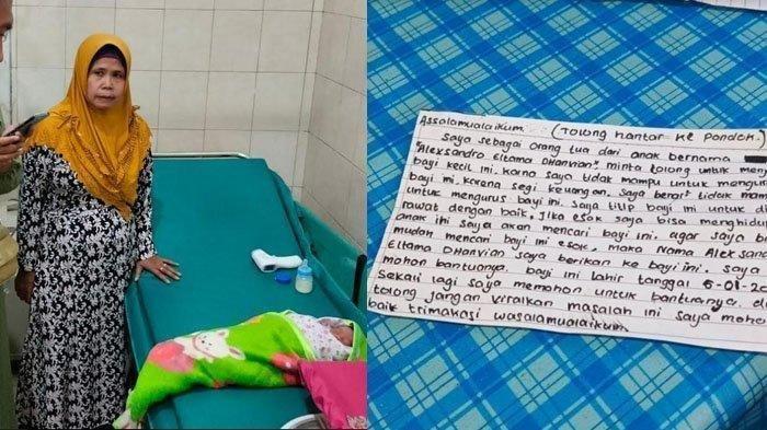 Bayi Dalam Kardus Bikin Heboh Warga Banyuwangi, Isi Surat Ditinggalkan Bikin Haru