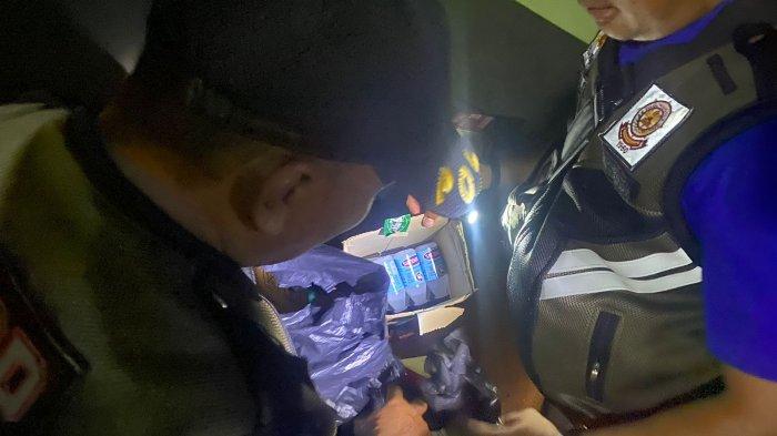 Puluhan Botol Alkohol 95 Persen Diamankan Petugas, Saat Giat Cipta Kondisi di Banjarbaru