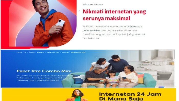 Promo Paket Kuota Internet Murah Telkomsel, XL dan Indosat, Mulai Rp 14.000