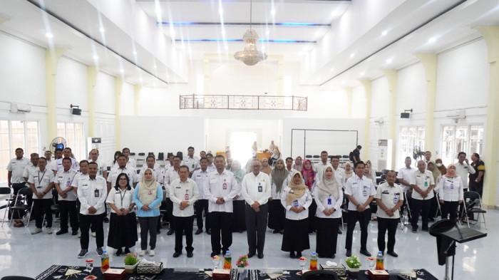 Bimbingan teknis untuk ASN yang digelar di Aula BKPSDM Martapura, Rabu (3/12/2025)