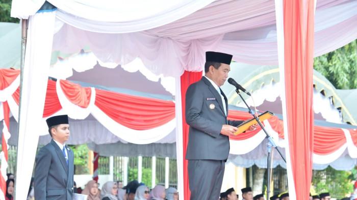 Peringatan Hari Kesaktian Pancasila di HSS Dibarengi Penyerahan Bantuan Mobil dan Hadiah