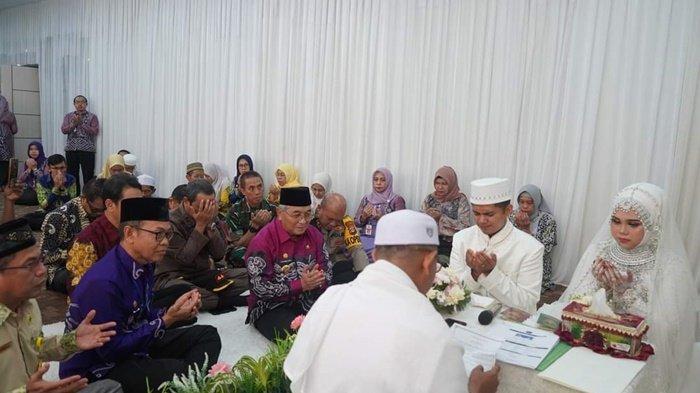 Ada Balai Nikah di Mall Pelayanan Publik, Bupati HSS Jadi Saksi Mempelai Pertama Nikah di MPP
