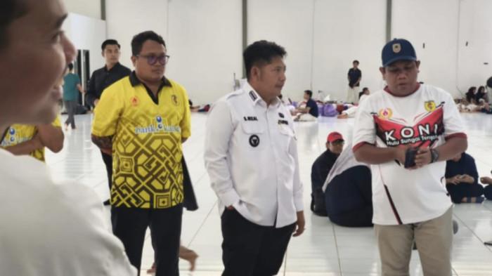 Bupati HST, Samsul Rizal hadir dan membeikan dukungan langsung 2