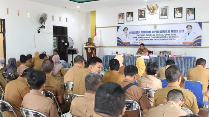 Bupati Syamsuli Rizal sosialisasi perbul 97