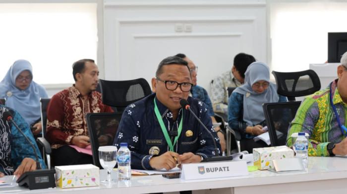 Bupati Tabalong HM Noor Rifani memaparkan dua inovasi yang diandalkan di ajang IGA 2025