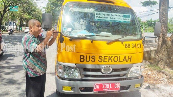 Dinas Perhubungan Banjarmasin Sediakan Bus Gratis untuk Pelajar di Kawasan Mulawarman