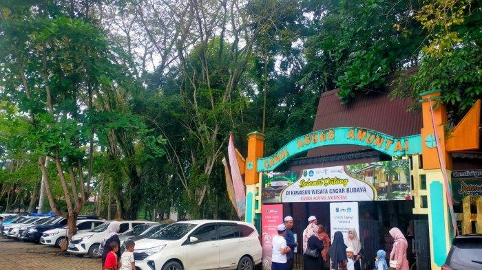 Objek Wisata Candi Agung Masih Ramai Dikunjungi, Pengunjung dari Berbagai Daerah