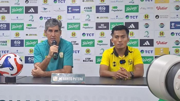 Barito Putera Libas Persiba 3-0, Coach Teco Ungkap Kombinasi Mematikan Aimar dan Ferdiansyah
