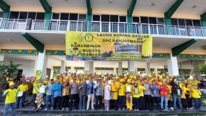 Komunitas Laung Kuning Gaungkan Semangat “Rakat Badang Sanakan” Lewat Karasminan Budaya Banjar