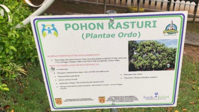 Berkunjung ke Taman Mawar Lansia Banjarbaru, Pengunjung Bisa Amati Berbagai Jenis Pohon