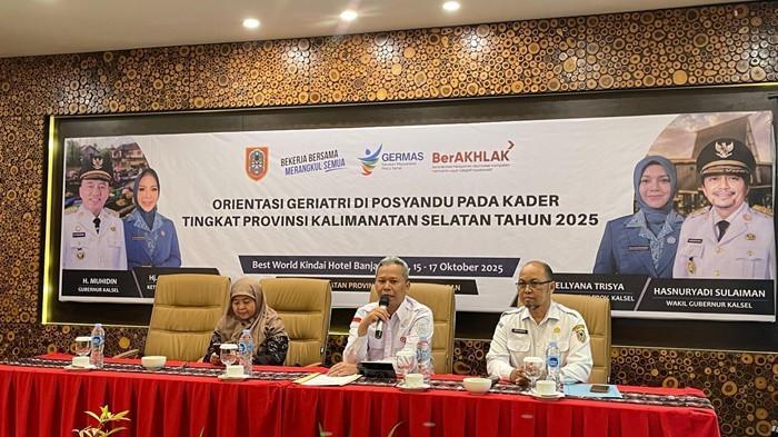 Bersiap Hadapi Ledakan Populasi Lansia, Dinkes Kalsel Perkuat Kader Posyandu