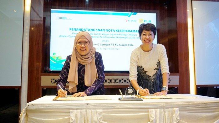 Tingkatkan Sinergi Bisnis, XL Axiata – PLN Kolaborasi Integrasi Produk dan Gali Potensi Bisnis