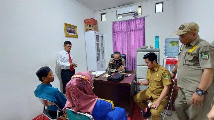 Dua Orang Peminta Sumbangan Mengatasnamakan Perbaikan Tempat Ibadah Dibawa Satpol PP Balangan