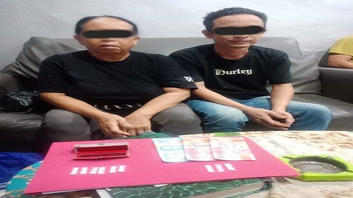 Gerebek Rumah di Jalan Jahri Saleh Banjarmasin, Polisi Tangkap Dua Pengedar Sabu, Satu Pelaku Lansia
