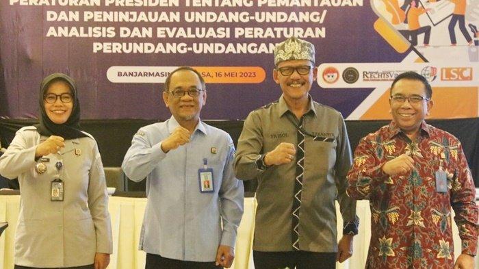 Kemenkumham Kalsel dan BPHN Gelar FGD Bahas Penyusunan Konsepsi Rancangan Perpres