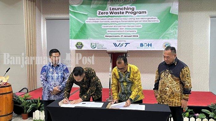 Fave Hotel Banjarmasin Launching Zero Waste Program untuk Maksimalkan Daur Ulang Sampah