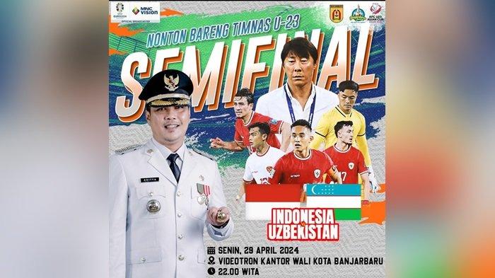 Gelar Nonbar Piala Asia U-23 2024, Diskominfo Banjarbaru Jelaskan Soal Lisensi Penayangan