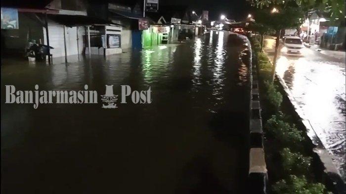 BREAKING NEWS: Pusat Kota Batulicin Tanahbumbu Dilanda Banjir, Dampak Drainase tidak Berfungsi