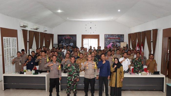 Polres Batola Siap Amankan Distribusi Logistik Pemilu, AKBP Diaz Langsung Pimpin Rapat Koordinasi
