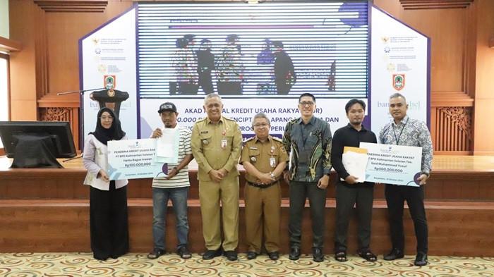 Bank Kalsel Dukung Perluasan Akses Pembiayaan Lewat Akad Massal KUR dan KPP