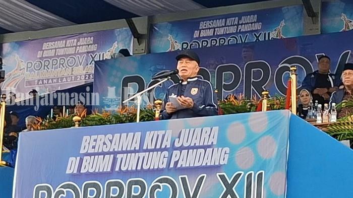 Muhidin Sampaikan Terimakasih pada Bupati Tanahlaut, Hibah Sedikit Tapi Bisa Laksanakan Porprov