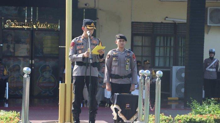 Pimpin Gelar Pasukan Operasi Ketupat Intan 2024, Ini Pesan Kapolres Balangan Kepada Personel