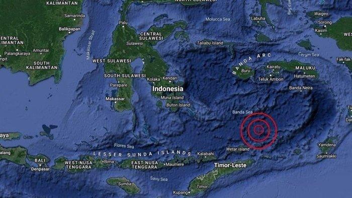 Gempa Magnitudo 4,5 Guncang Maluku Barat Daya Senin 17 April 2023, Cek Pusat Gempa dan Kedalamannya