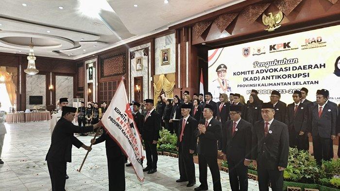Lantik Pengurus KAD Kalsel 2023-2027, Gubernur Kalsel : Ini Bisa Jadi Filter Cegah Korupsi