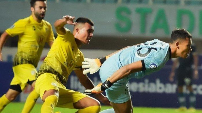 Barito Putera Kalah 3-1 dari Persikabo, Eksel Runtukahu Dihukum Kartu Merah