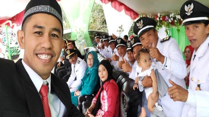 Hadiri HUT ke-78 RI di Desa Sukamaju Sampanahan, Anggota DPRD Kotabaru Ini Tempuh 2 Jam Perjalanan