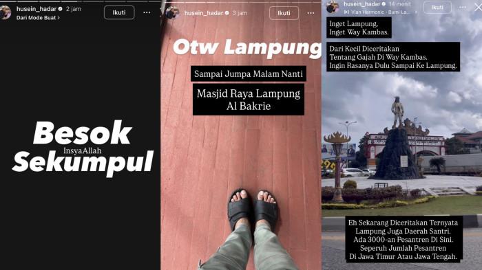 BERI KODE - Habib Ja’far berencana hadiri momen 5 Rajab Sekumpul di Martapura, Kalimantan Selatan dicapture Sabtu (27/12/2025).