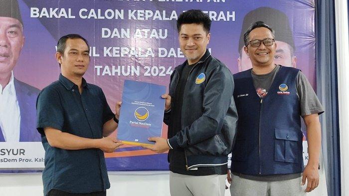 Serahkan Berkas ke NasDem Kalsel, Hasan Ismail Ingin Maju Pilbup Batola 2024