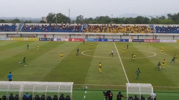 Hasil Barito Putera vs PSS Babak I, Yevhen Bokhashvili cetak Gol, Kahar Buang Peluang