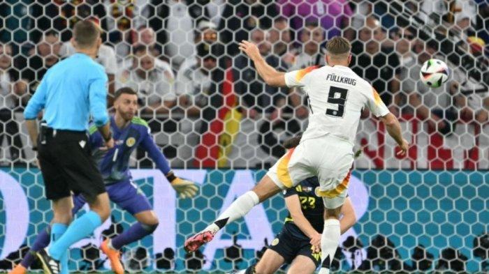Hasil Bola Euro 2024, Pesta Gol Timnas Jerman, Florian Wirtz, Jamal Musiala, Kai Havertz Cetak Gol