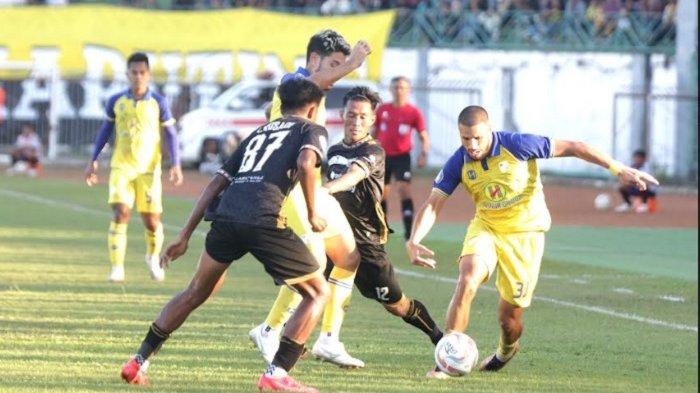 Hasil barito Putera vs Dewa United di Babak I: Gol Tocantins Dibalas Egy Maulana Skor 1-1