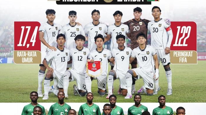 Skor 1-3, Hasil Akhir Timnas U17 Indonesia vs Zambia, Klasemen Terbaru Grup H Piala Dunia U17 2025