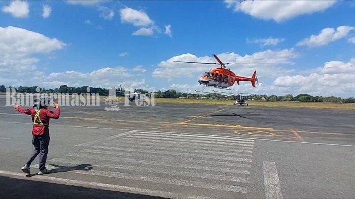 Pantau Karhutla Kalsel via Udara, Ini yang Dilakukan Pilot Helikopter agar Tetap Konsentrasi