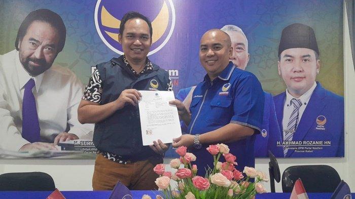 Gabung Nasdem, Advokat Muda Kalsel Helmi Rifai Daftar Jadi Caleg DPR RI di Pemilu 2024