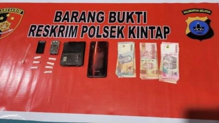 Sembunyikan Narkoba di Bawah Kasur, Buruh Serabutan Ditangkap Polsek Kintap