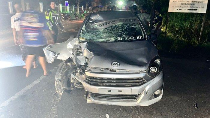 Polisi Ungkap Kronologi Kecelakaan di Sungaijelai Tanahlaut, Korban Diduga Oleng ke Lajur Kanan