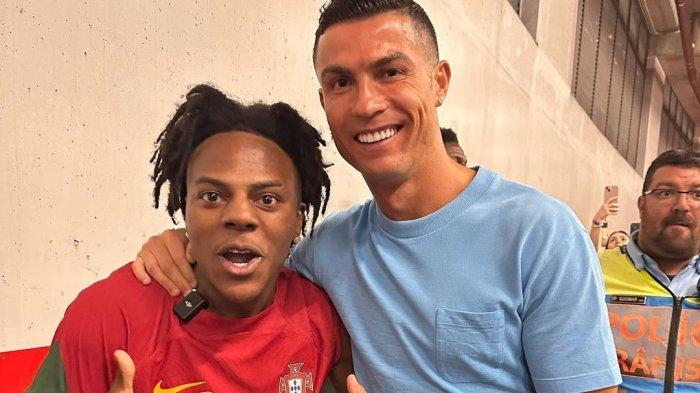 Man United Terpuruk, IShowSpeed Susul Ronaldo dan Disambut Al Nassr, Sindir Ten Hag dan Onana