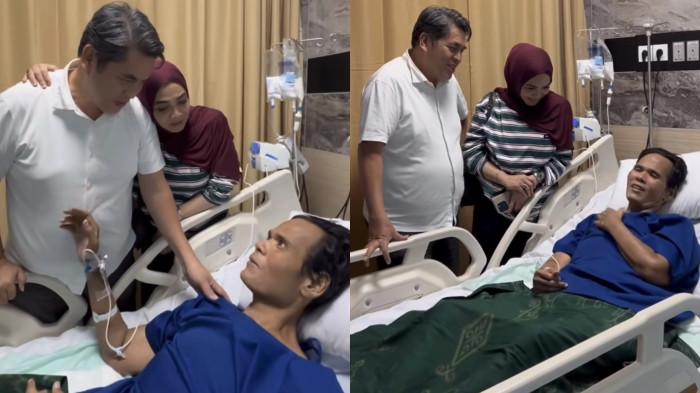 Dijenguk Mama Rieta, Kondisi Fahmi Bo Usai Dibawa Raffi Ahmad ke Rumah Sakit Terekam
