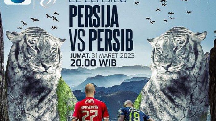 LINK Nonton TV Online Persija vs Persib Live Indosiar dan Streaming di Vidio, Penentu Juara Liga 1