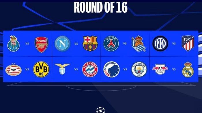 Jadwal Siaran Live SCTV 16 Besar Liga Champion: Man City, Arsenal, Barcelona, Inter dan Real Madrid