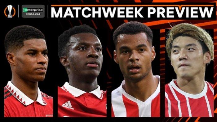 Jadwal Siaran Liga Europa Live SCTV dan Vidio, Real Betis vs AS Roma, Man United vs Omonia, Arsenal